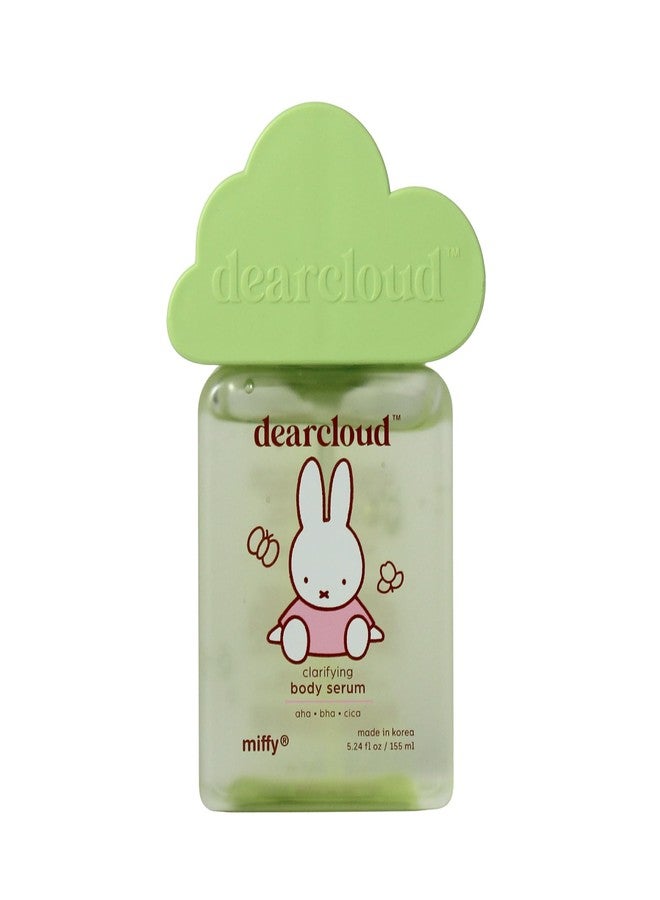 dearcloud Miffy Clarifying Body Serum – Ultra Hydrating Serum with AHA/BHA/Cica – Korean Skin Care Body Serum for Smooth, Clear Skin (5.24 fl oz) - Image 1